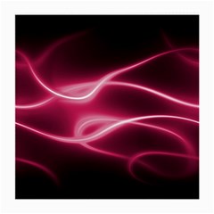 Neon Pink Glow Medium Glasses Cloth (2 Sides) by SpinnyChairDesigns