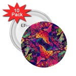 Colorful Boho Abstract Art 2.25  Buttons (10 pack)  Front