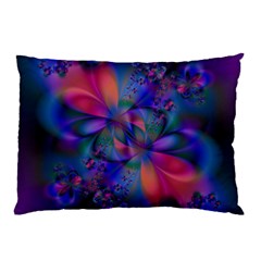 Abstract Floral Art Print Pillow Case (two Sides) by SpinnyChairDesigns