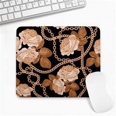 Offwhite Chain Pattern Large Mousepads by designsbymallika