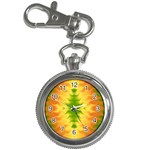 Lemon Lime Tie Dye Key Chain Watches Front