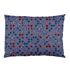 Abstract Checkered Pattern Pillow Case by SpinnyChairDesigns