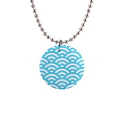 Waves 1  Button Necklace by Sobalvarro