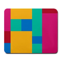 Squares  Large Mousepads by Sobalvarro