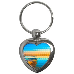 Mosaic  Key Chain (heart) by Sobalvarro