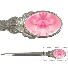 Pink Floral Pattern Letter Opener by SpinnyChairDesigns