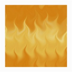 Gold Flame Ombre Medium Glasses Cloth by SpinnyChairDesigns