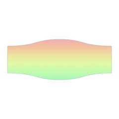 Pastel Rainbow Ombre Stretchable Headband by SpinnyChairDesigns