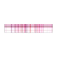 Pink Madras Plaid Flano Scarf (mini) by SpinnyChairDesigns