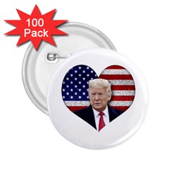 Trump President Sticker Design 2 25  Buttons (100 Pack)  by dflcprintsclothing