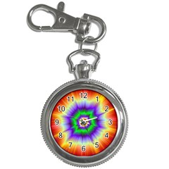 Psychedelic Trance Key Chain Watches by Filthyphil