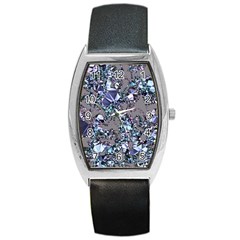 Crystal Puke Barrel Style Metal Watch by MRNStudios