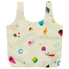 Dots, Spots, And Whatnot Full Print Recycle Bag (xxxl) by andStretch