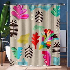 Scandinavian Foliage Fun Shower Curtain 60  X 72  (medium)  by andStretch