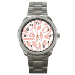 Blush Orchard Sport Metal Watch by andStretch