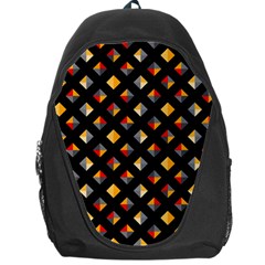 Geometric Diamond Tile Backpack Bag by tmsartbazaar