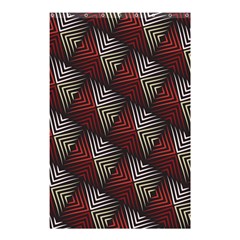 Abstract Zigzag Motif Shower Curtain 48  X 72  (small)  by tmsartbazaar