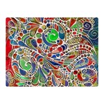 Pop Art - Spirals World 1 Double Sided Flano Blanket (Mini)  35 x27  Blanket Back