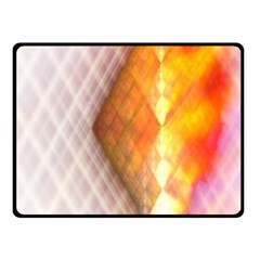 Geometry Diamond Fleece Blanket (small) by Sparkle