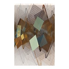 Digital Geometry Shower Curtain 48  X 72  (small) 