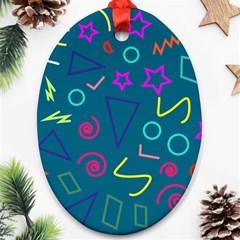 Memphis  Ornament (oval) by Sobalvarro