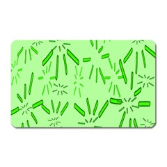 Electric Lime Magnet (rectangular)