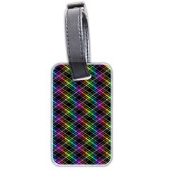 Rainbow Sparks Luggage Tag (two Sides) by Sparkle