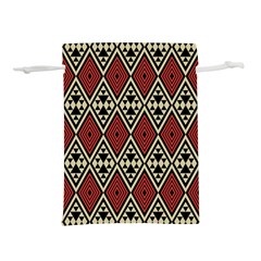 Motif Boho Style Geometric Lightweight Drawstring Pouch (m) by tmsartbazaar