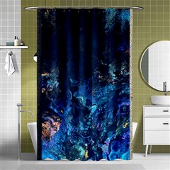  Coral Reef Shower Curtain 48  X 72  (small)  by CKArtCreations