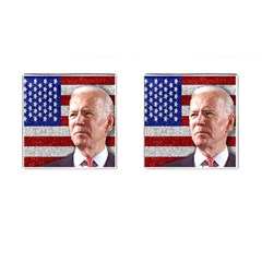 Biden President Sticker Design Cufflinks (square)