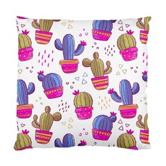 Cactus Love 4 Standard Cushion Case (two Sides) by designsbymallika