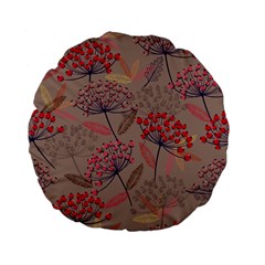 Cherry Love Standard 15  Premium Flano Round Cushions