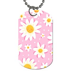 Sunflower Love Dog Tag (one Side) by designsbymallika