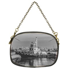 Tugboat At Port, Montevideo, Uruguay Chain Purse (one Side) by dflcprintsclothing