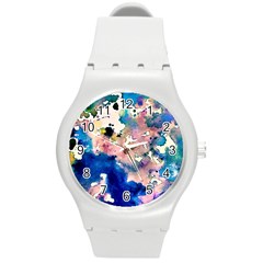 Complementary Contrast Round Plastic Sport Watch (m) by ginnyden