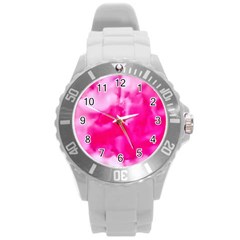 Complementary Contrast Round Plastic Sport Watch (l) by ginnyden