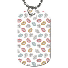 Happy Doodle Laugh Dog Tag (two Sides) by tmsartbazaar