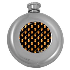 Halloween Round Hip Flask (5 Oz) by Sparkle