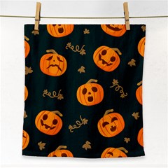 Halloween Face Towel by Sobalvarro