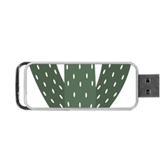 Cactus Portable Usb Flash (two Sides) by CuteKingdom