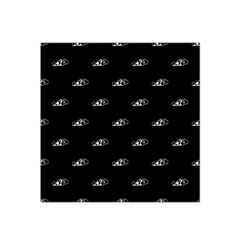 Formula One Black And White Graphic Pattern Satin Bandana Scarf by dflcprintsclothing