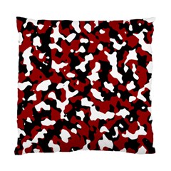 Camouflage Rouge/blanc Standard Cushion Case (one Side) by kcreatif