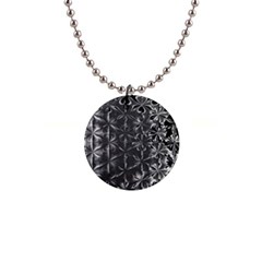 Lunar Eclipse Abstraction 1  Button Necklace by MRNStudios