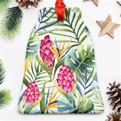 Tropical Flowers Ornament (bell) by goljakoff