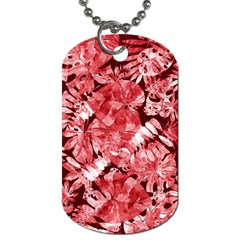 Red Leaves Dog Tag (two Sides) by goljakoff