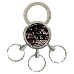 Dark Spring 3-ring Key Chain by MRNStudios