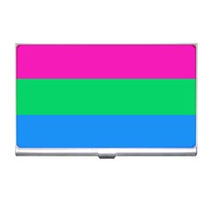 Polysexual Pride Flag Lgbtq Business Card Holder by lgbtnation