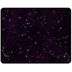 Pink Stars Double Sided Fleece Blanket (medium)  by Dazzleway