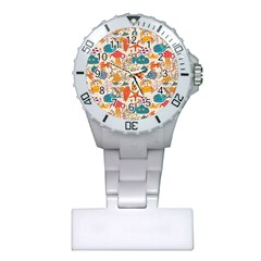 Sea Creatures Plastic Nurses Watch by goljakoff