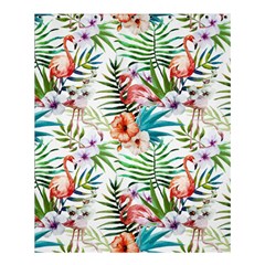 Tropical Flamingo Shower Curtain 60  X 72  (medium)  by goljakoff